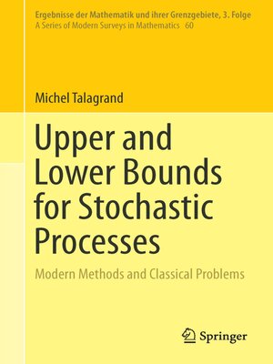 cover image of Upper and Lower Bounds for Stochastic Processes